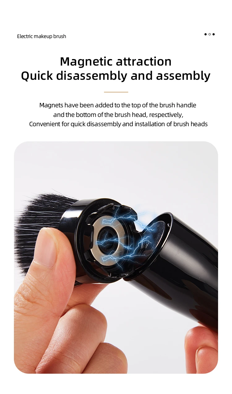 3-in-1 electric makeup brush
