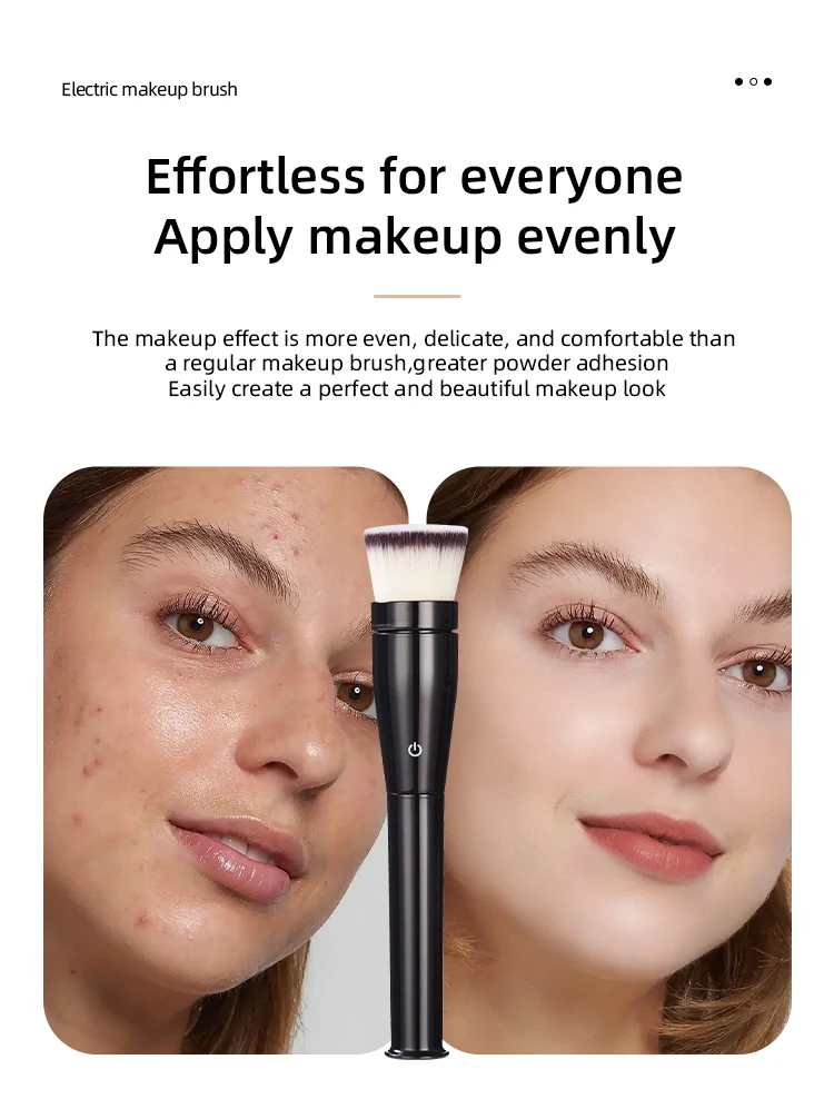 3-in-1 electric makeup brush