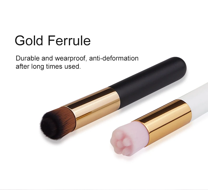 Wooden handle lash cleaning brush