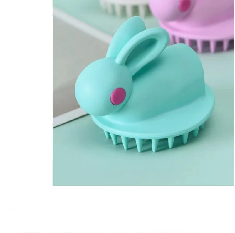 Rabbit shampoo brush