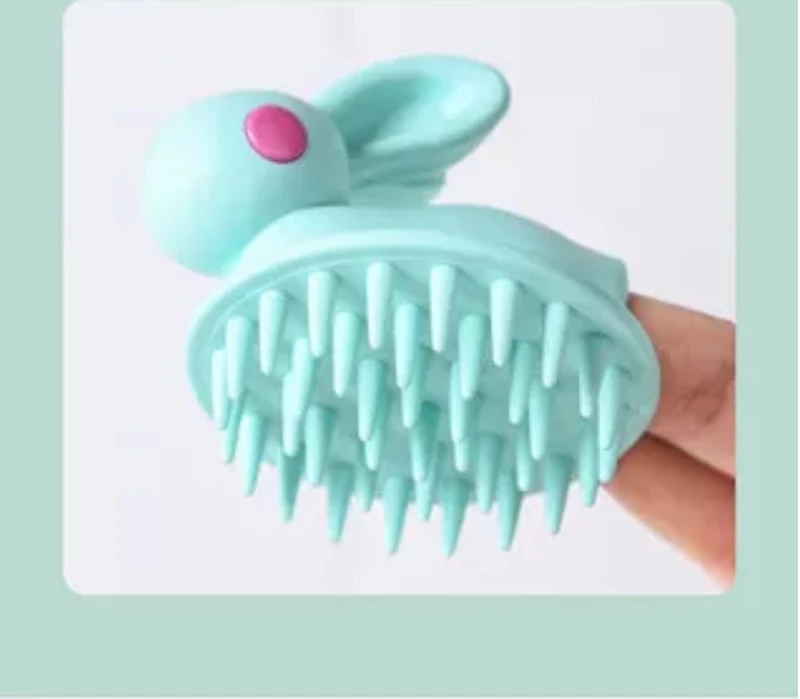 Rabbit shampoo brush