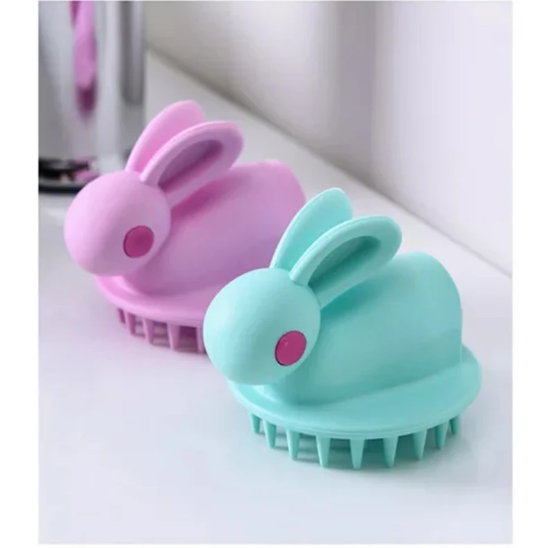 Rabbit shampoo brush