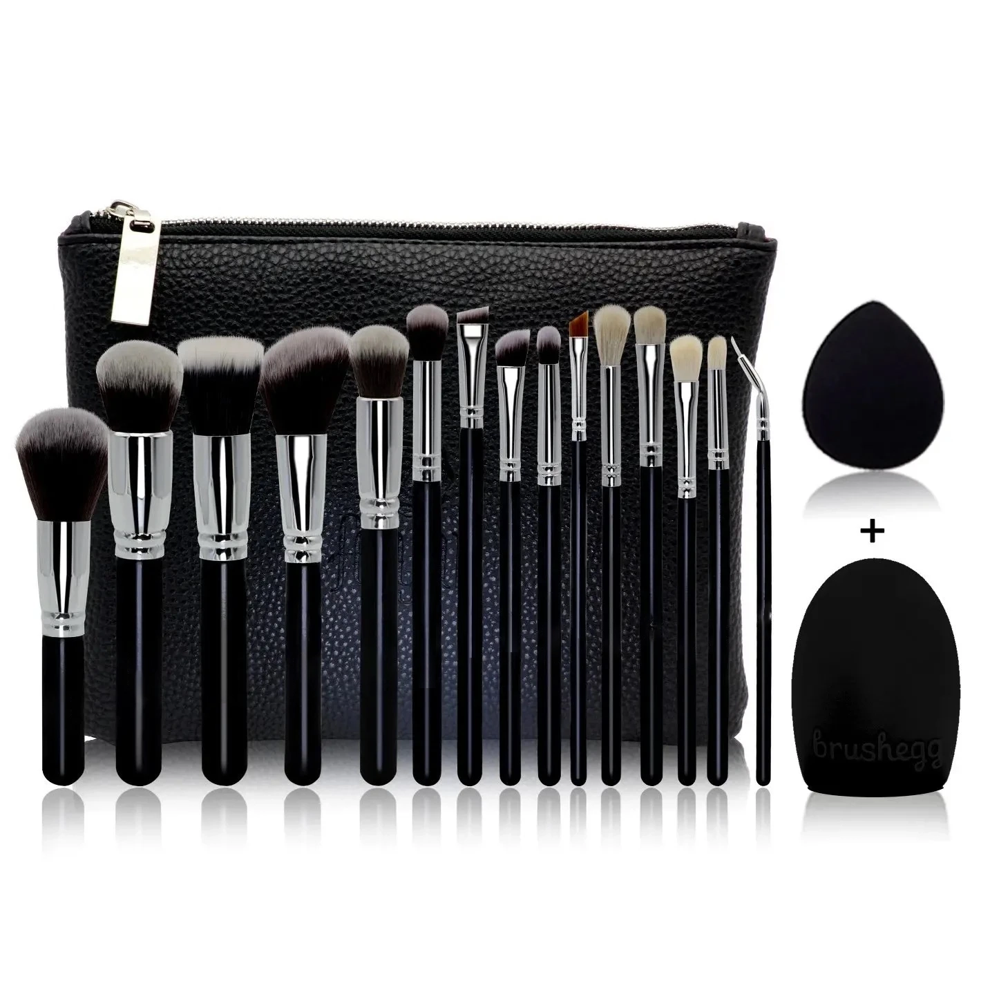 15 pcs Makeup Brush Set.